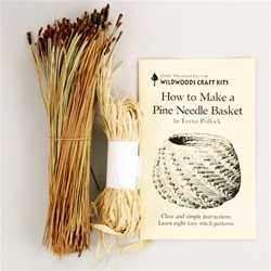 Pine Needle Complete Basket Kit