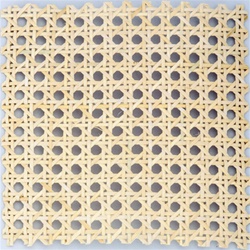 Pre-Woven Cane Rattan Cane Webbing,Pre-Woven,18x36,Natural Unbleached,Open Mesh,Sold by The Foot,for Cesca Chairs/Cabinet Doors/Room dividers