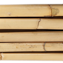 Natural Rattan Poles with Skin and Visible Nodes